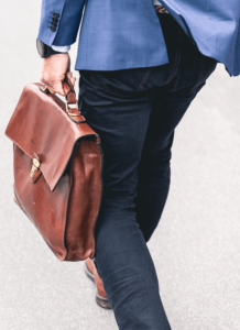 Camino a la entrevista